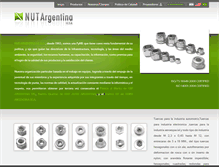 Tablet Screenshot of nutargentina.com